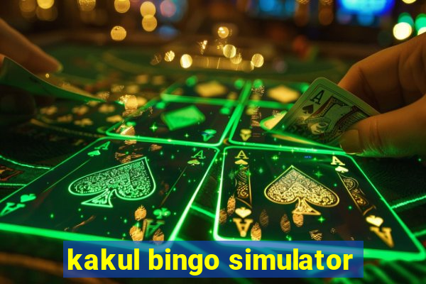 kakul bingo simulator